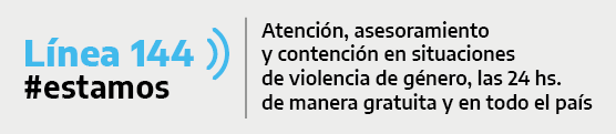 Atención, asesoramiento  y contención en situaciones  de violencias de género, las 24 hs.  de manera gratuita y en todo el país
