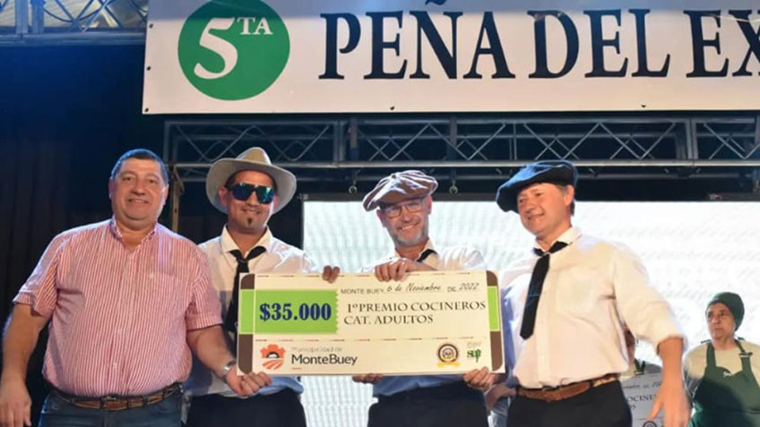 Ganador de la 8° Fiesta Tradicional de Comidas al Disco